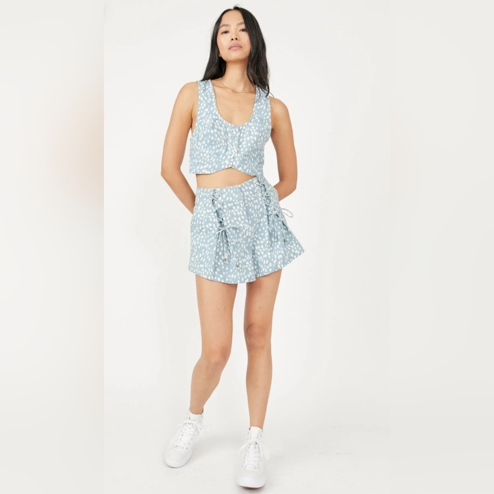 NWT - Free People Bennett Set in Cloud Combo - Size 4